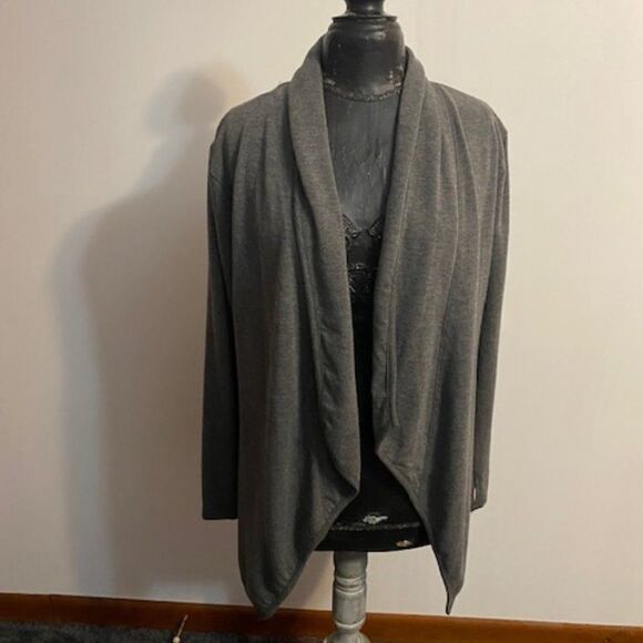 Jockey Gray cardigan, size Small - Picture 1 of 3